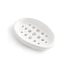 Silicone Soap Dish Self Draining Non Slip Bathroom  Kitchen Soap Holder 6