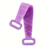 FlexClean Silicone Body Scrubber Exfoliating Bath Brush With Back Strap 7