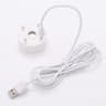 USB Mist Maker With Color Changing LED Lights Portable Ultrasonic Pond Fogger For Fish Tanks  Fount 1