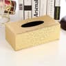 Nordic Luxury Leather Tissue Box Cover For Coffee Table Living Room  Car Decor 2