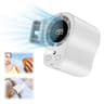Portable Clip On Fan USB Rechargeable Desk Fan With LED Display 360 Rotating Quiet Airflow 8