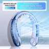 Portable Neck Fan Rechargeable Bladeless Hands Free Fan With LED Display 1