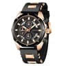 Executive Sport Men Quartz Watch With Big Dial Auto Date  Silicone Strap 8
