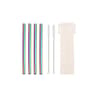 Ecofriendly Metal Boba Straw with Case  Brush 5jpg