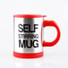 Self-Stirring Coffee Mug Red