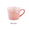 Mr & Mrs Coffee Mugs Mrs Pink