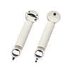 Multifunctional Retractable Bottle Opener white