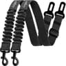 Retractable Pet Car Seat Belt Heavy Duty Safety Buckle For Dogs With Elastic Nylon Traction 15
