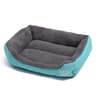 Large Plush Dog Bed AllSeason Washable Square Pet Sofa With Waterproof Mattress For Medium Dogs  Ca 9