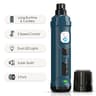 Professional Rechargeable Pet Nail Grinder With LED Light  Quiet 2 Speed Electric Trimmer 5