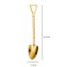 u8rJ4pcsSetStainlessSteelShovelPointSpoonsCoffeeTeaSpoonIceCreamDessertTipScoopsCutle