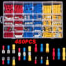 Wire Connector Kit Male Female Insulated Terminals Assorted Crimp Terminals  Spade Lugs 9