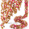 Rose Artificial Flowers Vine Fake Flowers For Home Decor Wedding Garden Outdoor Rattan Ornament 8