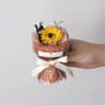 Mini PocketMeeting Small Bouquet Rose Sunflower Eternal Flower Artificial Flower Gift Box For Valen 8