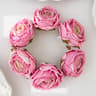Artificial Flower Burned Edge Rose Wedding Bouquet Bridal Decor For Home Outdoor Garden Festival DI 10