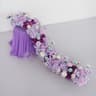 Uflower Luxury Red Rose Artificial Flowers For Wedding Table Centerpiece Floral Arrangement Party D 10