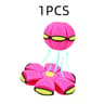 Interactive Flying Disc Ball Dog Toy With LED For Outdoor Fetch 6