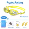 Kids Swimming Goggles Anti Fog UV Protection Silicone Swim Glasses For Boys  Girls 6