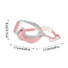 Kids Swim Goggles With Nose Cover Anti Fog Leak Proof Wide View Swim Mask 7