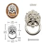Vintage Lion Head Drawer Pull Ring Knob For Cabinet Dresser Jewelry Box 5
