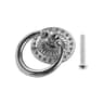 Vintage Ring Pull Cabinet Handle Antique Zinc Alloy Dresser Drawer Knob 6