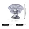 Clear Crystal Drawer Knobs Diamond Acrylic Cabinet Knobs For Dressers And Cabinets 10