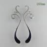 Modern Chrome Flower Cabinet Knob And Drawer Pull For Kitchen Cabinets And Wardrobes 6