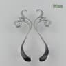 Modern Chrome Flower Cabinet Knob And Drawer Pull For Kitchen Cabinets And Wardrobes 5