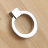 Round Cabinet Ring Pulls In Gold Silver Black 7