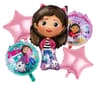 Gabby Dollhouse Cat Birthday Decoration Balloons Set Foil Helium Balloon For Baby Shower  Kids Toy 10