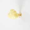 Ceramic  Brass Cloud Cabinet Knob Decorative Drawer Pull For Kids Room Wardrobe Door With Screw 7