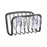 Suction Cup Sponge Holder Stainless Steel Sink Organizer Kitchen Caddy Rack 7