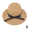 Luxury Foldable Straw Sun Hat For Women Wide Brim Beach Hat 7