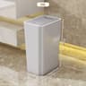 Odor Proof One Touch Trash Can Durable Space Saving Kitchen  Bathroom Bin 6