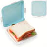 Compact Silicone Sandwich Storage Box Reusable Lunch  Snack Solution 7