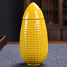 Elegant Ceramic Tea Storage Jar Airtight Moisture Proof Container