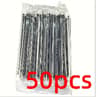 Disposable Plastic Straws  Cocktail Stirrers Black Party Drink Accessories 5