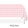 Premium Disposable Checkered Tablecloth Plastic Party Table Cover  Picnic Decor 7