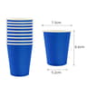 White Disposable Coffee Cups For Hot And Cold Drinks 6