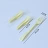 Compact Foldable Tableware  Portable Disposable Cutlery Set For Outdoor 7
