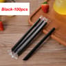 Premium Multicolor Disposable Wide Milkshake  Bubble Tea Straws 7
