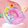 Cartoon Baby Pool Float With Steering Wheel Inflatable Swim Ring For Summer Water Play 7