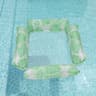 Inflatable Water Hammock Mesh Pool Float Leaf Design 6