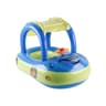 Baby Pool Float With Canopy Inflatable Car Swim Ring For Toddlers 6