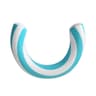 Striped U Shaped Inflatable Pool Float For Beach And Pool Fun 7