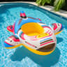 Kids Inflatable Airplane Float Ride On Pool Toy For Summer Water Fun 7