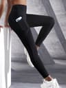 High Waist Yoga Pants With Pockets Womens Stretch Workout Leggings Tummy Control Fitness Tights For 8