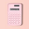 Small Solar Calculator Portable Cute 8 Digits LCD Electronic Calculator For Home Office  School Tea 8