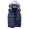 Mens Thermal Winter Vest Coat Hooded Lightweight And Breathable For Casual Wear Solid Color Cozy Wa 7