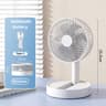 Foldable Rechargeable Mini USB Desk Fan Speed Battery Operated Portable Cooling Fan 6